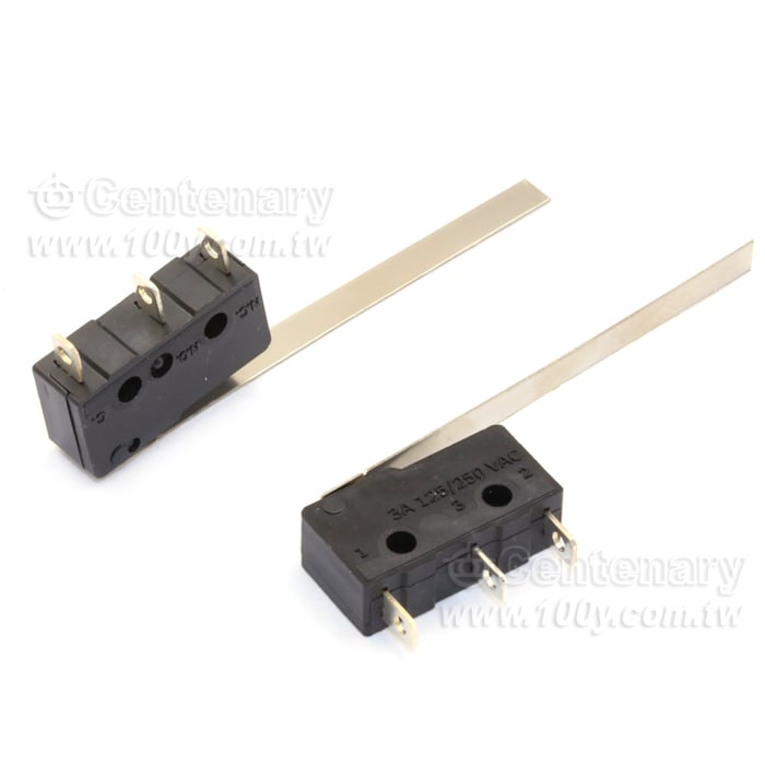 1開1閉 銀觸點 微動開關3A/125/250Vac - 39924 產品圖片