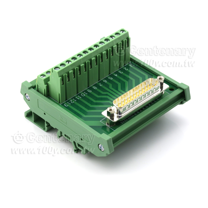 DB25P 連接器模組(公座)ROHS - 16942 產品圖片
