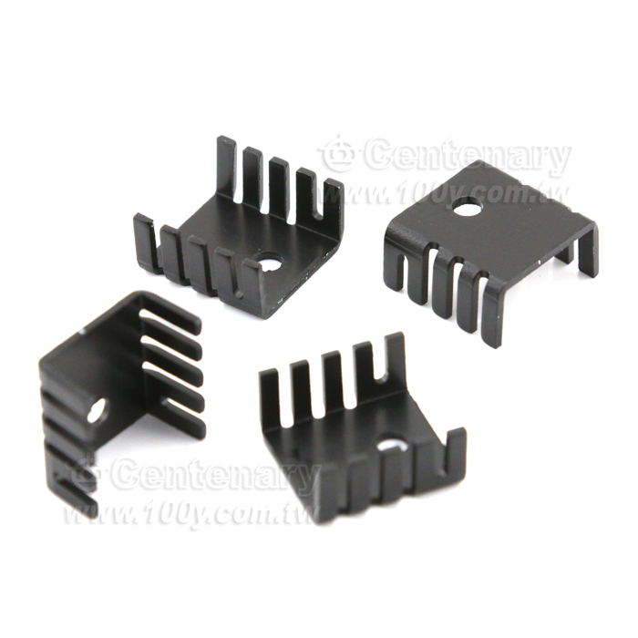 Dual In Line Heat  Sink Black - 16960 Product Image