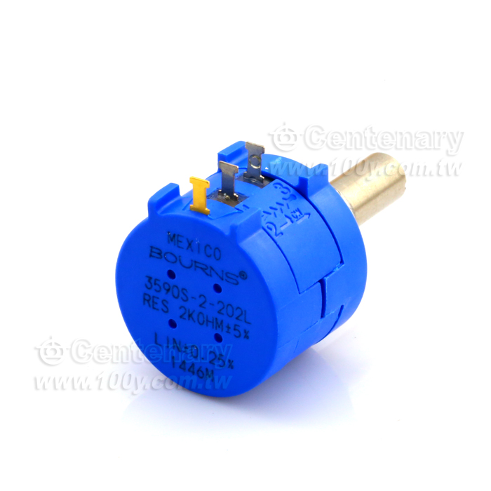 5Kohm 10轉 Bourns2W柄長6.3mm - 35807 產品圖片