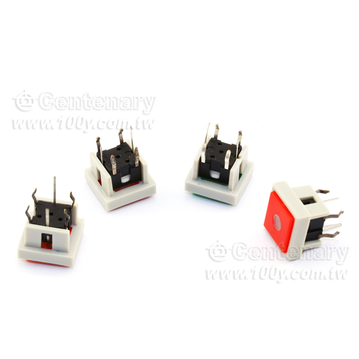 10*10灰方框橘面橘LED (ROHS) - 18097 產品圖片