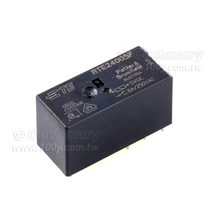 通用繼電器 DPDT 8A 5V 62Ohm 400mW - 72012 產品圖片