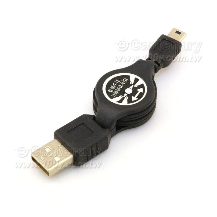UB-102    USB2.0 A公-迷你5P 1M - 21776 產品圖片