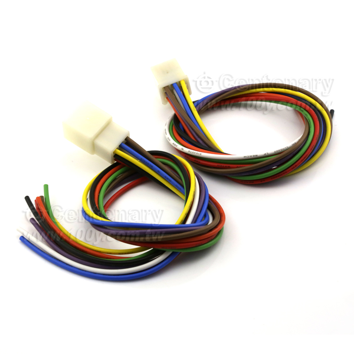 9P汽車排線公,母插 20AWG - 11164 產品圖片