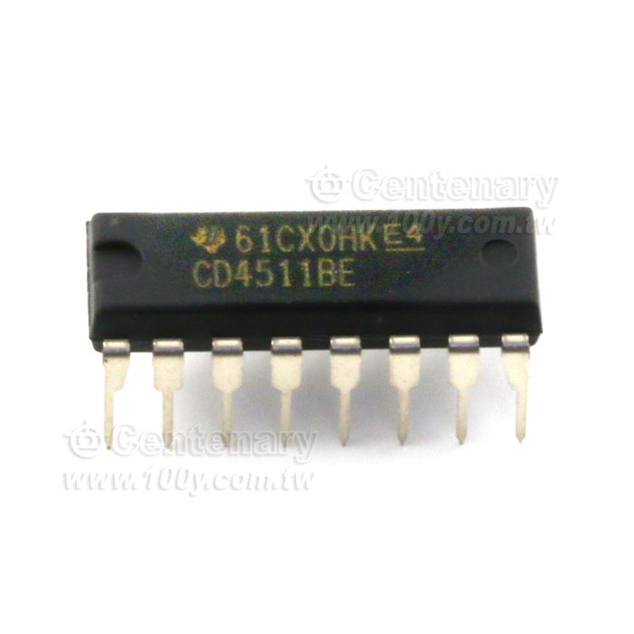 CMOS BCD-to-7-Segment LED Latch Decoder Driver - 22565 Product Image
