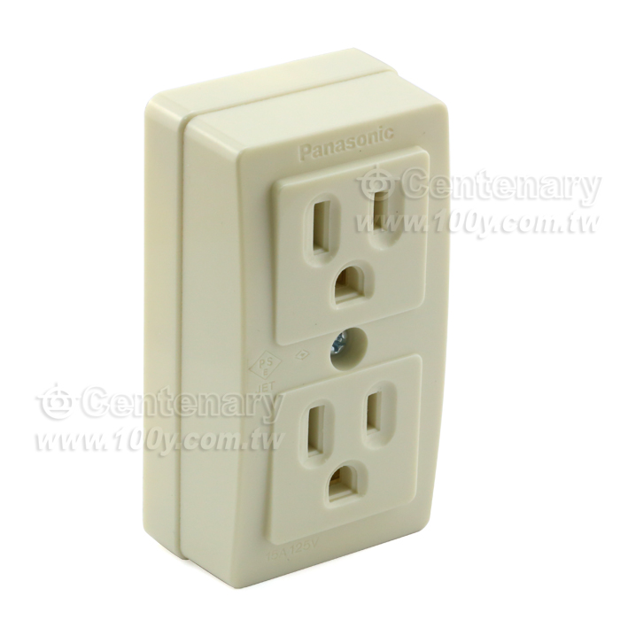 Ground Exposed Double Socket - 81835 Product Image