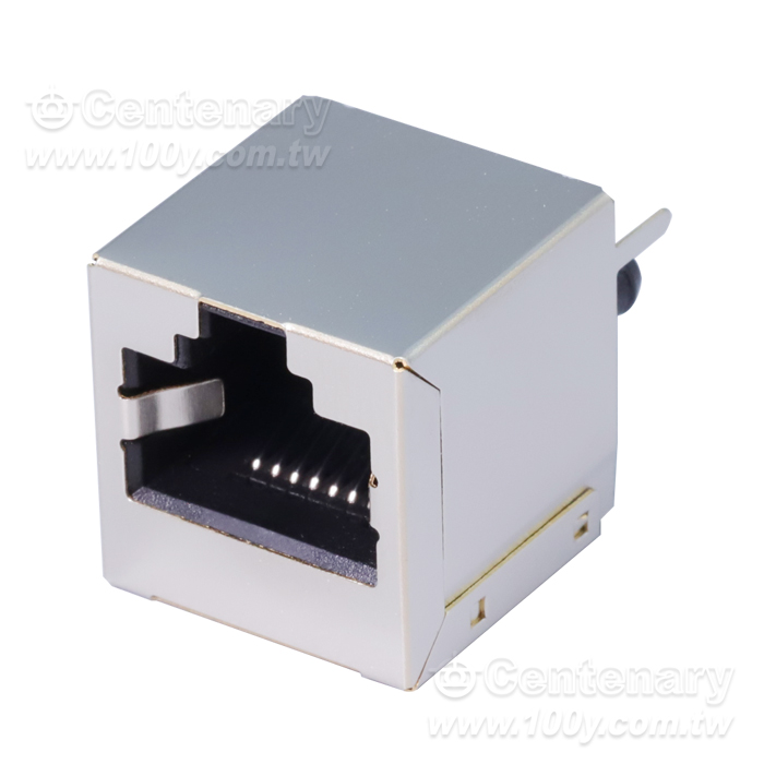 RJ45座 8P8C 180°【ROHS】 - 24568 產品圖片