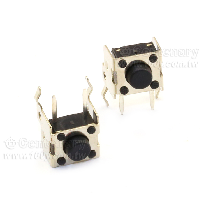 12Vdc 50mA 6*6*3.85 (ROHS) 小型按鍵開關 - 17610 產品圖片