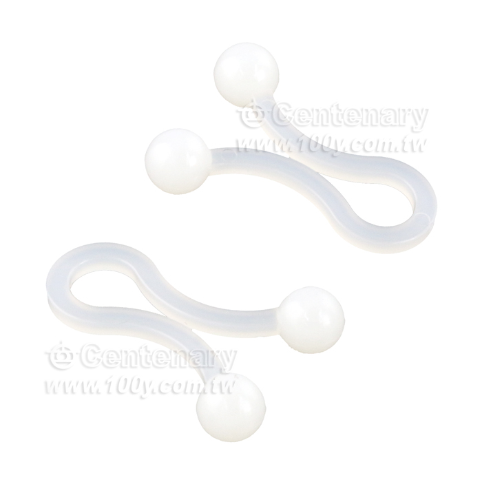 扣式扭線環 Nylon66(本色) 防火等級94V-2 - 72734 產品圖片