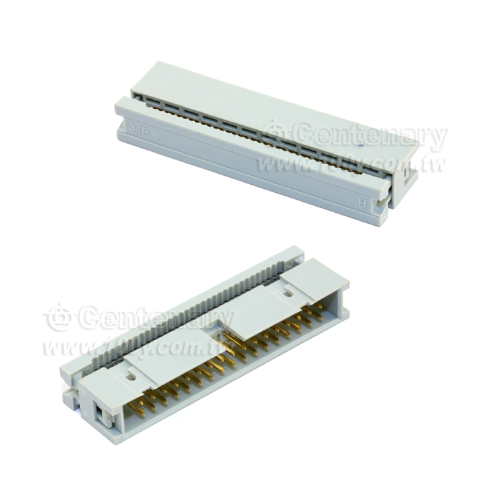 14P簡易壓排公頭 P:2.54mm【ROHS】 - 28759 產品圖片