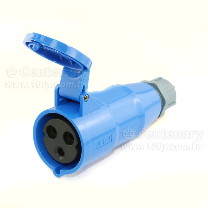 IP44連接頭 32A/230VAC 3P - 90608 產品圖片