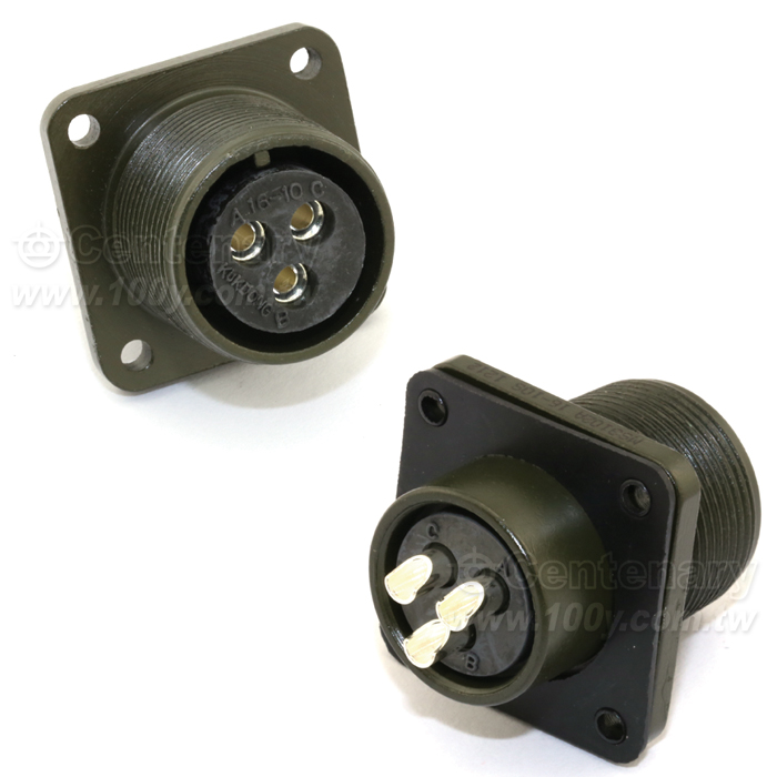 6P 母端械外插座13A 200Vac250Vdc - 67604 產品圖片