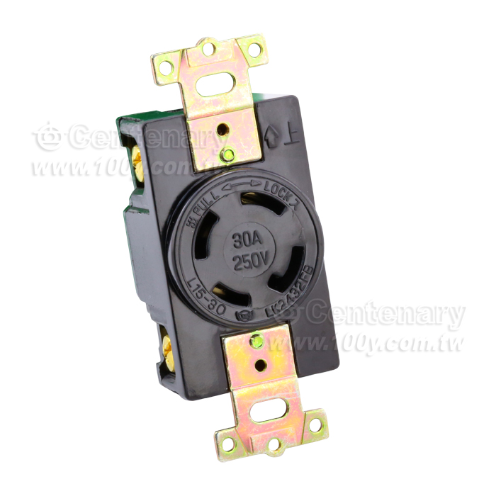 L15-30R 4P Receptacle 30A - 33729 Product Image