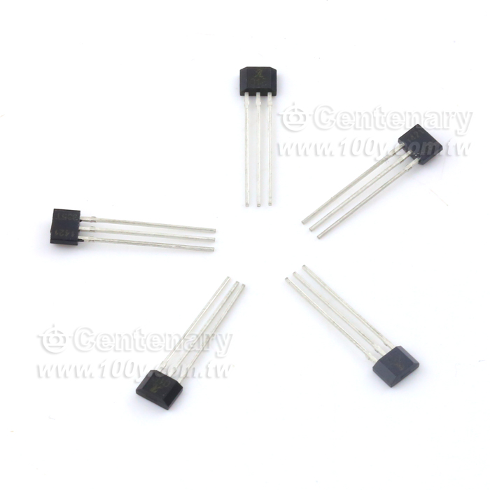 霍爾感測器  SIP (3P/TO-92) - 37944 產品圖片