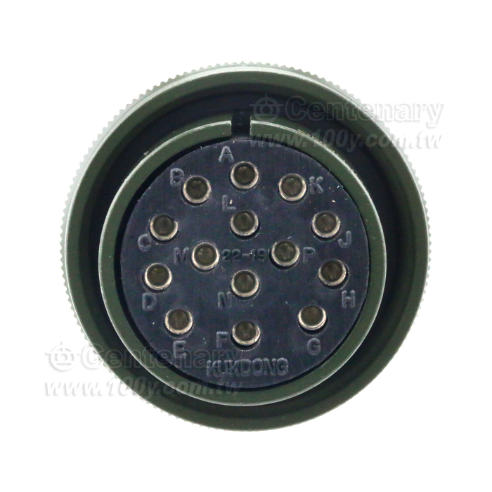 14P Straight Plug - 93311 Product Image
