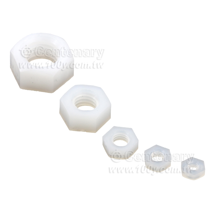 尼龍螺帽 M-3  NYLON 66 【ROHS】 - 42926 產品圖片
