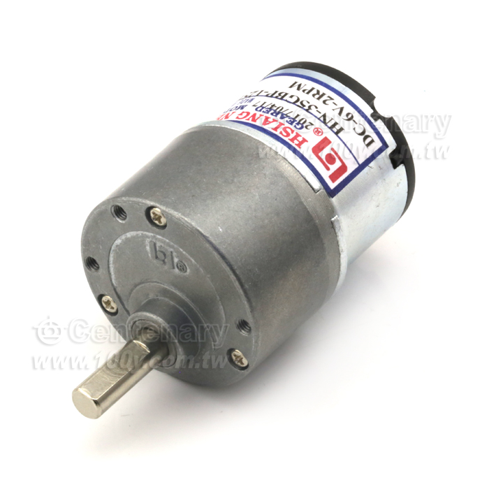 直流減速馬達 DC6V  2RPM - 63387 產品圖片