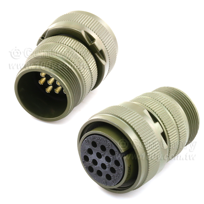 14P母端直管接頭 13A~20A 500Vac - 62321 產品圖片