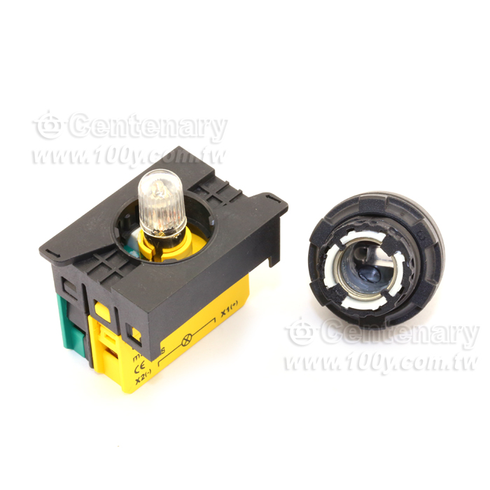 φ22 帶燈交替三段1NO ROHS 紅 220VAC - 41423 產品圖片