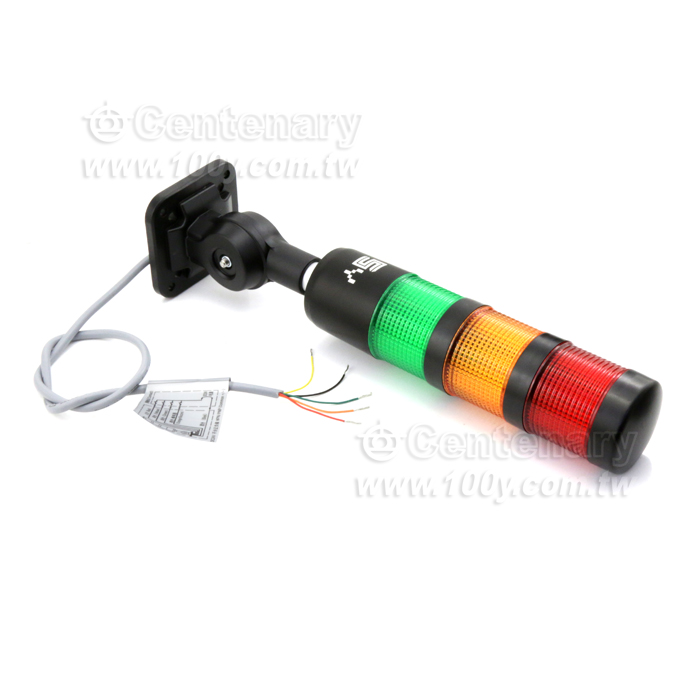 φ50 可折疊三層蜂鳴警示燈 LED24V - 135402 產品圖片