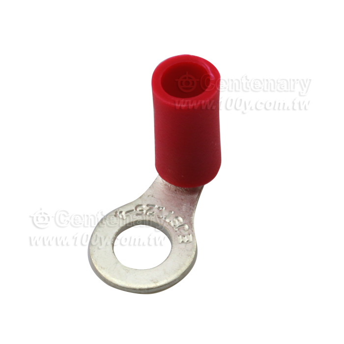 Solderless Terminal Ring Tongue (R Type) Vinyl-Insulated (Flared) - 112369 Product Image