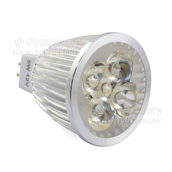 MR16 LED杯燈 12V/5W 暖白光 - 44323 產品圖片