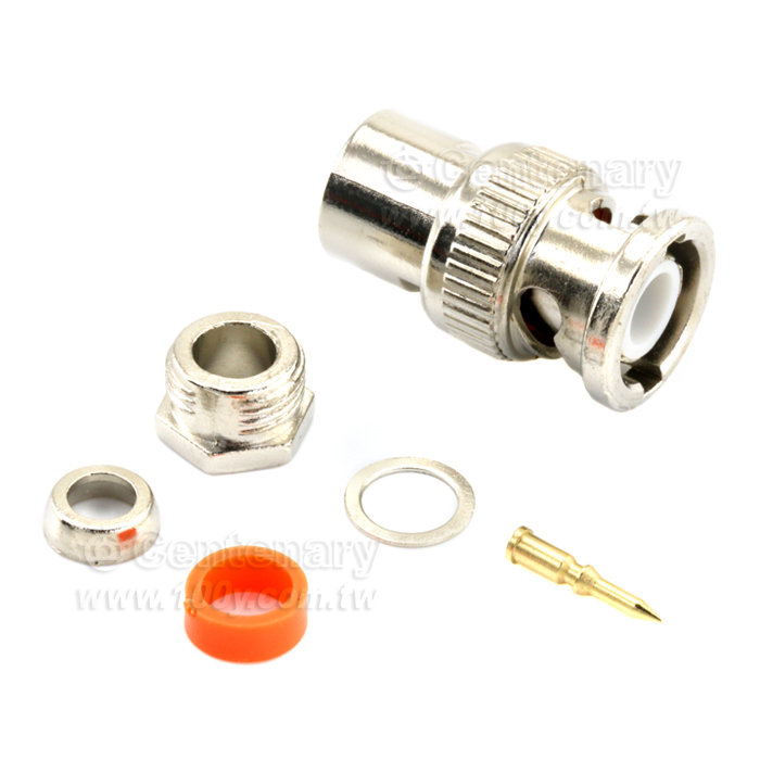 BNC公 Crimp RG58/U(ROHS) - 49670 產品圖片