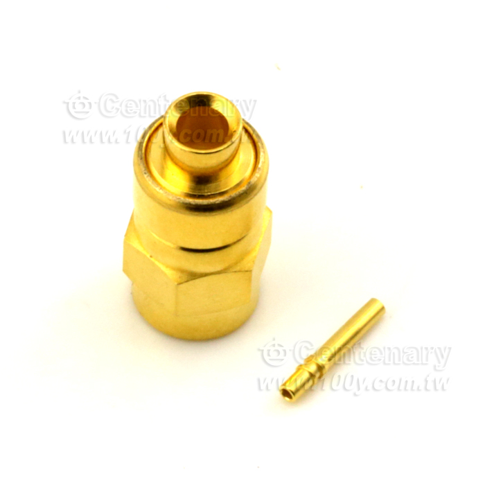 SMC plug solder for RG405; 2.5GHz VSWR1.2--內螺內孔 - 49639 產品圖片