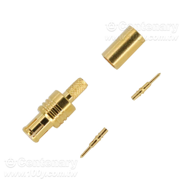 MCX Plug Crimp 50Ω ROHS - 49636 產品圖片