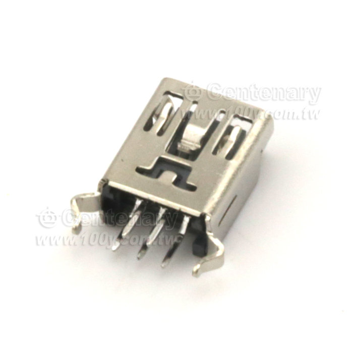 Mini-USB  5Pin Female  180° - 49868 Product Image