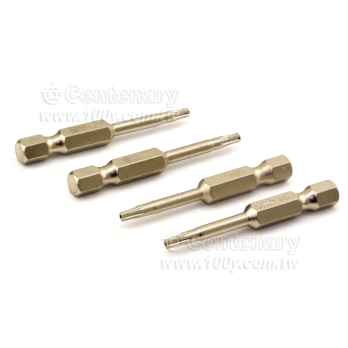 5件套6.3mm L:50MM長中孔星形起子頭TH10 - 49955 產品圖片