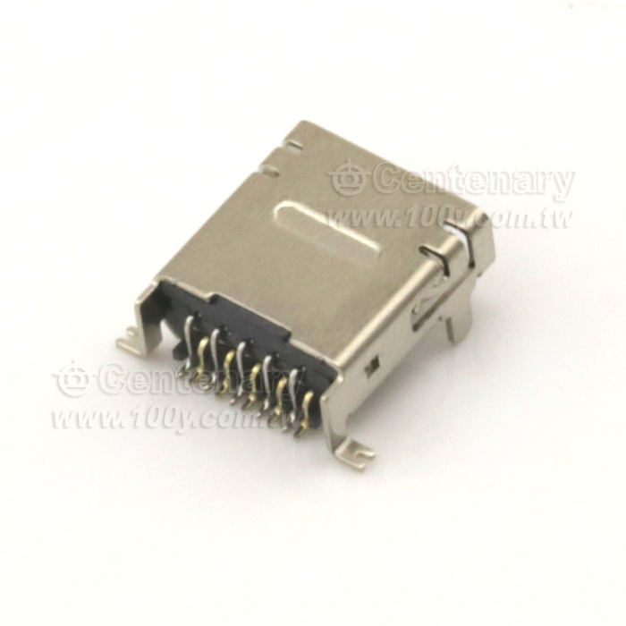 Mini-USB 10Pin Female  180° - 51065 Product Image