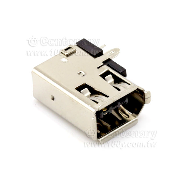 IEEE-1394/6PIN/RECEPTACLE/ FLANK DIP 90° TYPE - 51231 Product Image