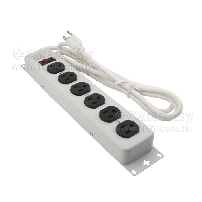 6孔式電腦安全插座4.5M(15尺) - 71902 產品圖片