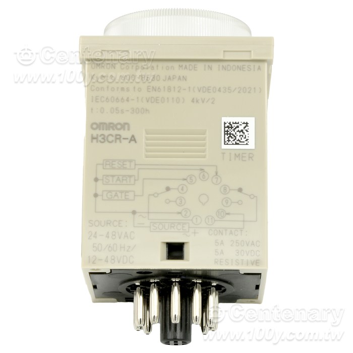 1.2s~300h限時繼電器 - 51148 產品圖片
