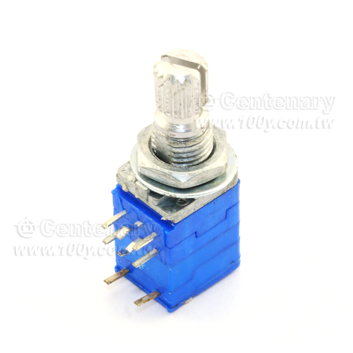 W092 METAL SHAFT ROTARY CARBON POTENTIOMETERS - 23399 Product Image