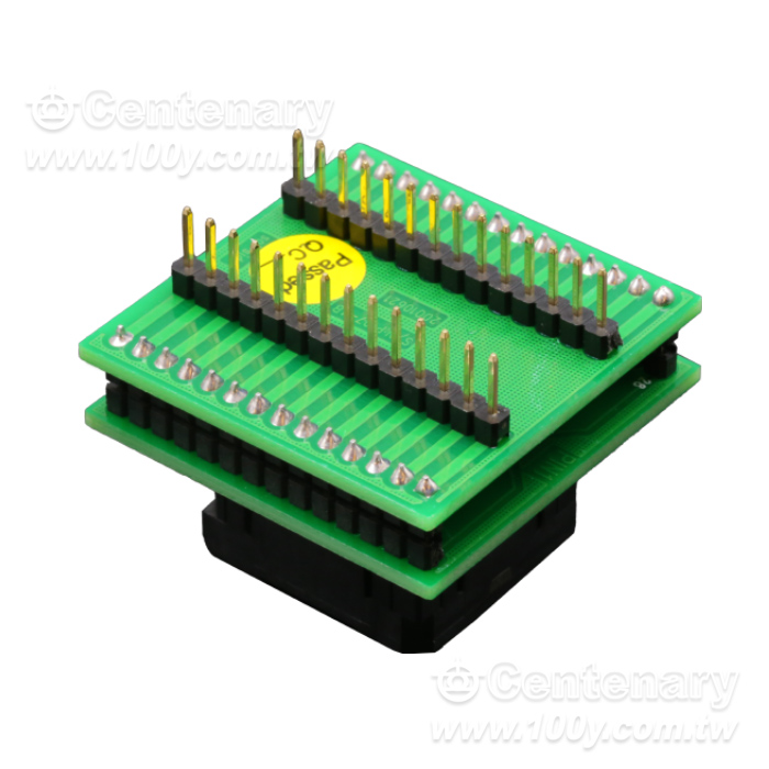 燒錄轉接座PLCC32轉DIP-28 - 54025 產品圖片