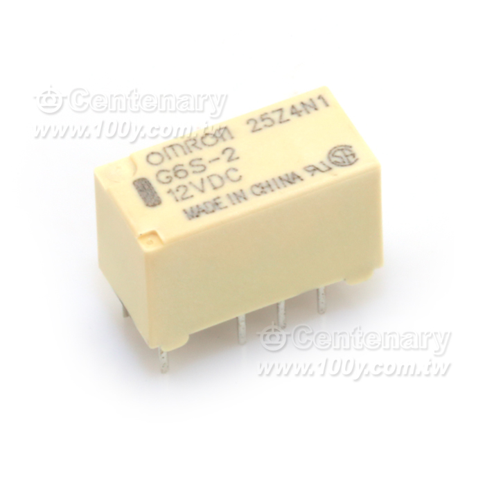 PCB ThruHole NonLatch 2A DPDT 12VDC 200mW - 66158 產品圖片