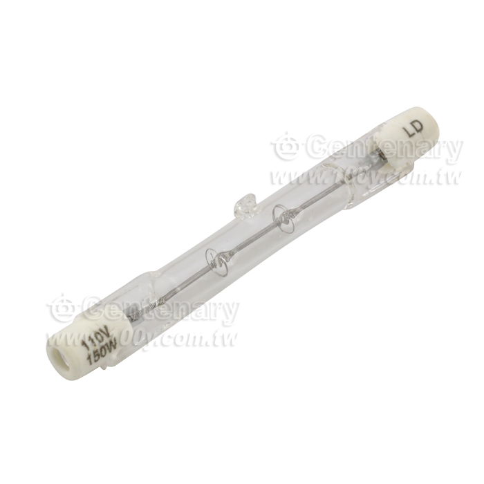 雙頭石英鹵素燈管110-130V/250W (L:78mm) - 87789 產品圖片