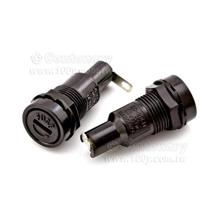 5*20mm保險絲座10A(ROHS) - 55832 產品圖片