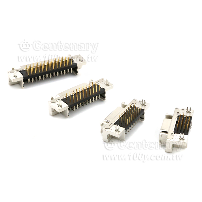 HPCN  26P母座 90° 鍍金0.5u - 164686 產品圖片