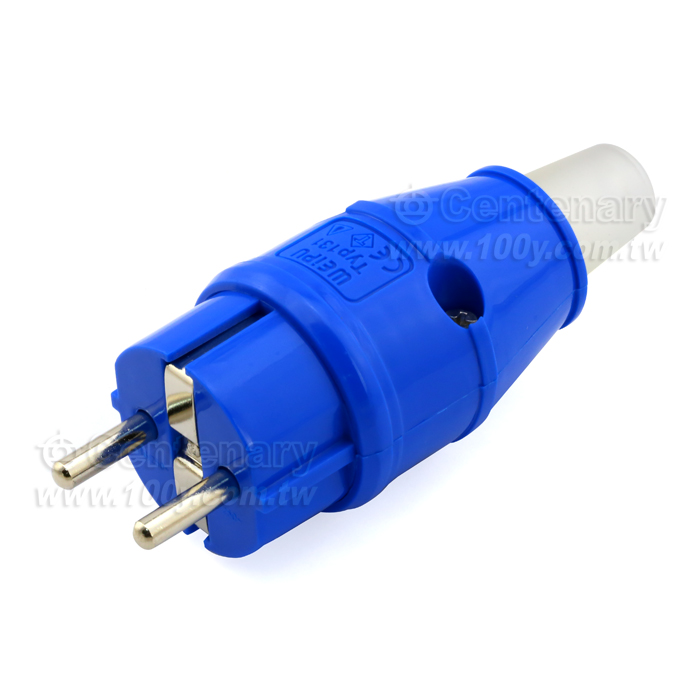 IP44歐式插頭16A/2P 公頭 - 56911 產品圖片