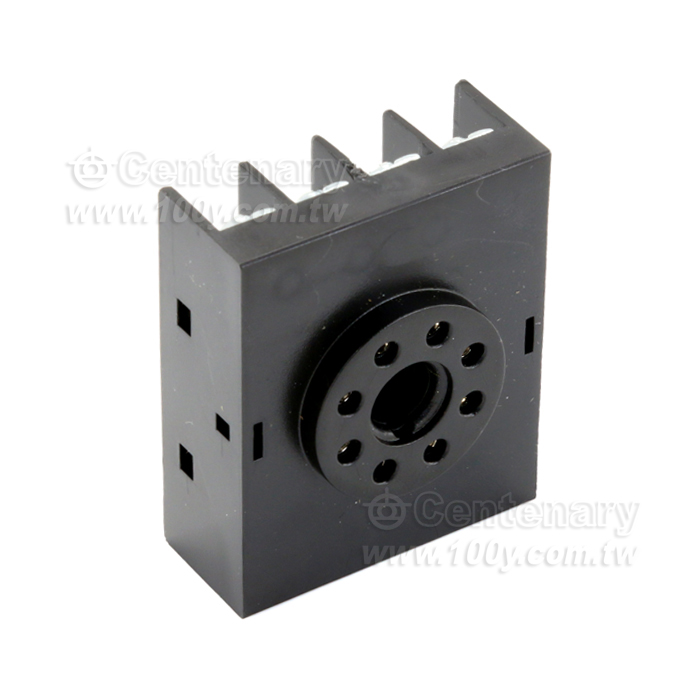 8 Pins 圓繼電器腳座 - 57138 產品圖片