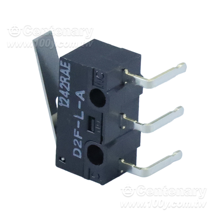 小型微動開關3A/125V 1.47 N - 59202 產品圖片