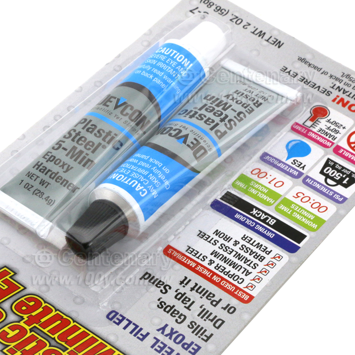 DEVCON_PLASTIC STEEL 5 MINUTE EPOXY - 59565 Product Image