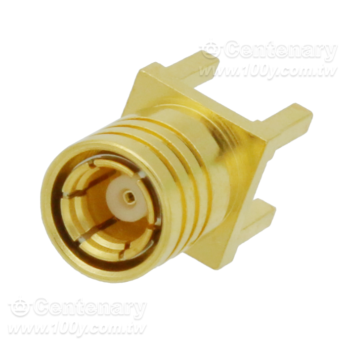 SMB plug PCB mount  3.6Ghz VSWR1.2 - 59872 產品圖片