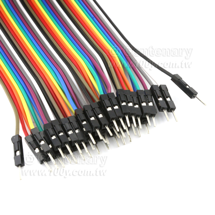 40P Jump Wire M/F Cable:20cm - 102097 Product Image