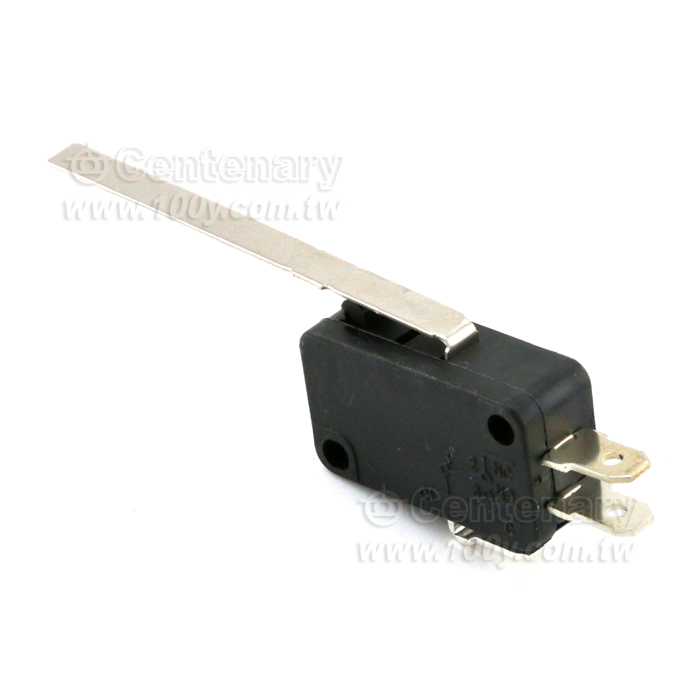 微動開關15A/鐵片53.4mm (ROHS) - 40427 產品圖片