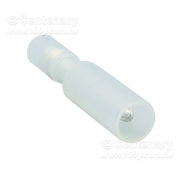 "NICHIFU" 子彈形公端子20-18AWG 白ROHS - 60461 產品圖片
