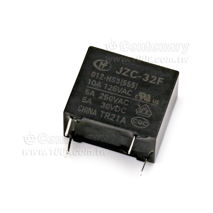 繼電器12VDC  1 Form A (4PIN) - 64754 產品圖片
